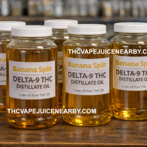 Delta-9 THC Distillate Oil
