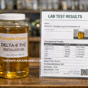 Delta-9 THC Distillate Oil