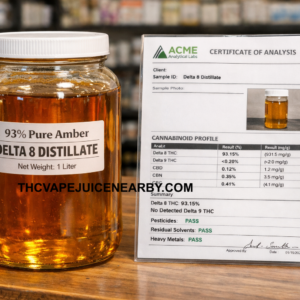 Delta 8 Distillate