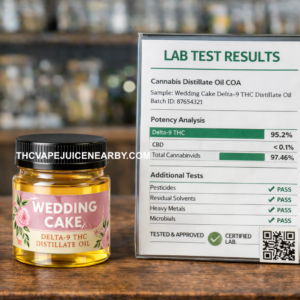 Delta-9 THC Distillate Oil