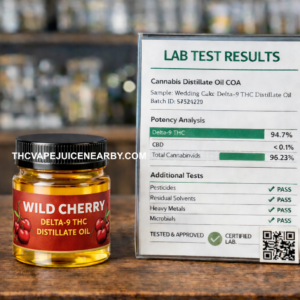 Delta-9 THC Distillate Oil